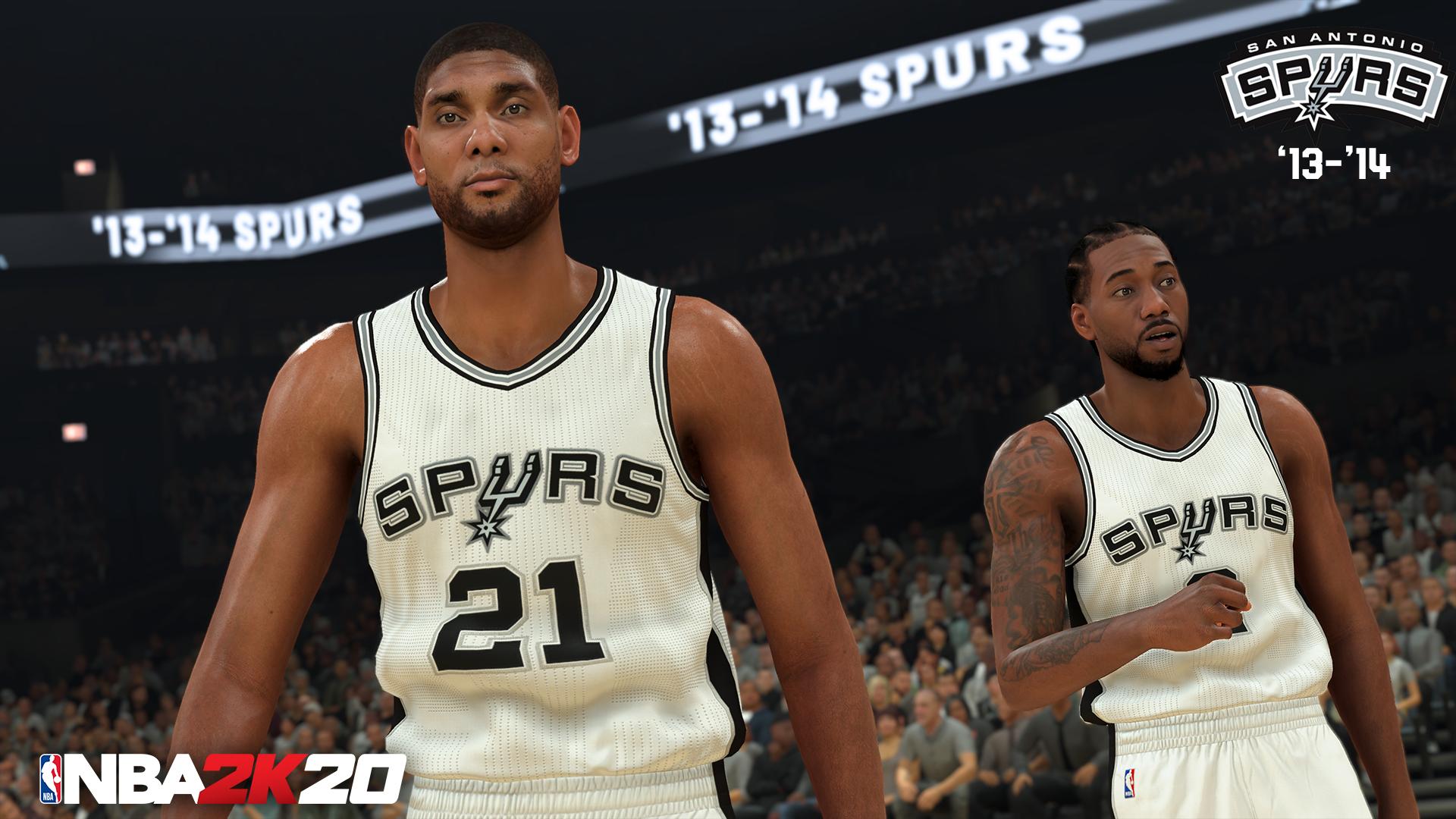 nba2k14怎么空接(《NBA 2K20》官方公布新加入6支经典球队：16骑士上线)