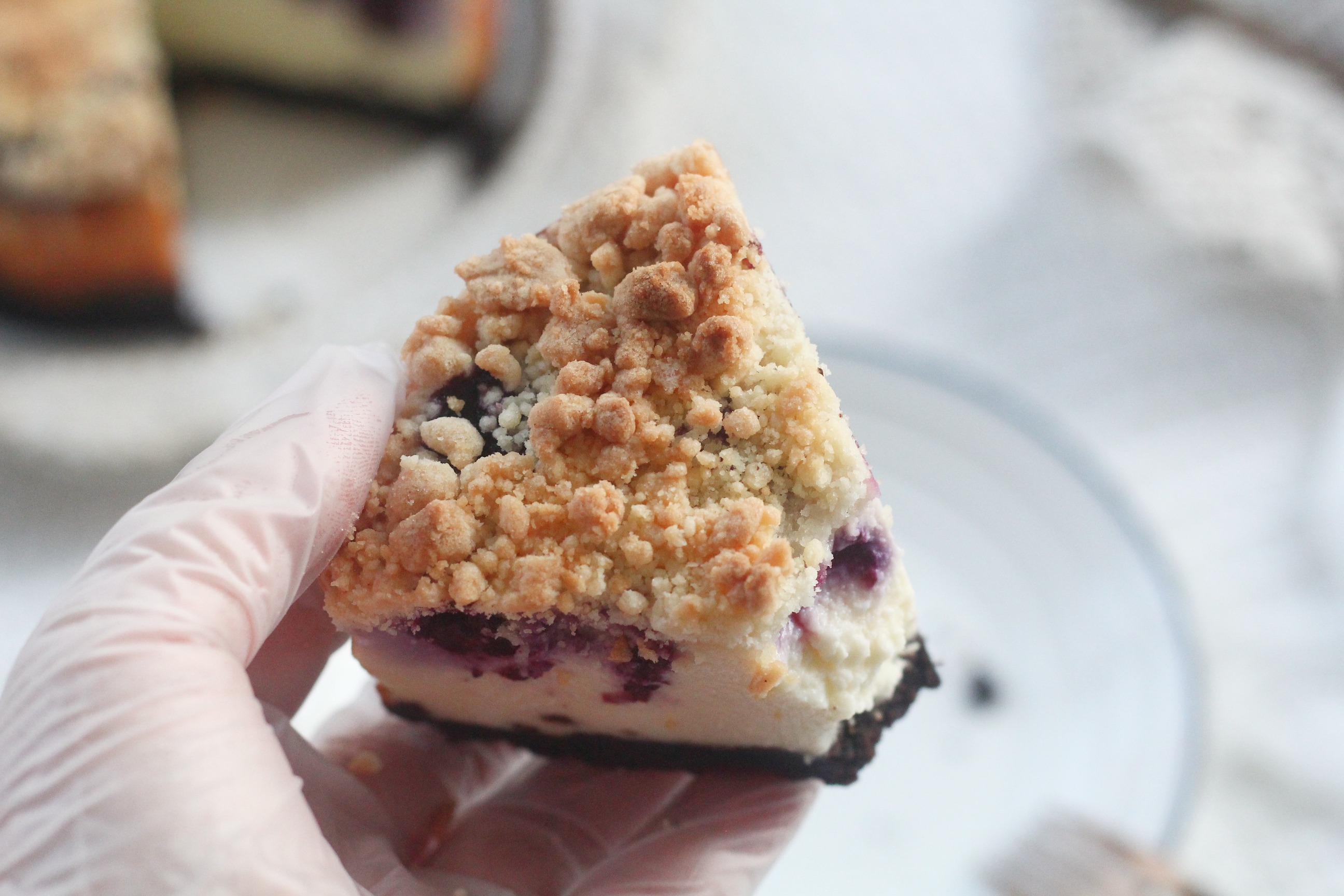 蓝莓芝士蛋糕,蓝莓芝士蛋糕的做法