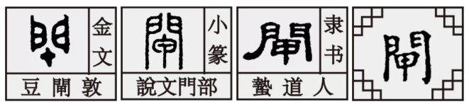 甲字家族：呷、匣、闸，汉字源于生活，又高于生活
