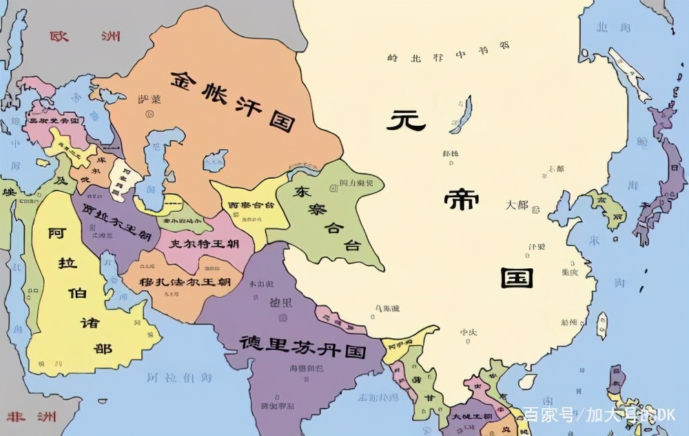 蒙古时间(蒙古四大汗国时间轴梳理，收藏向整理——蒙古帝国)