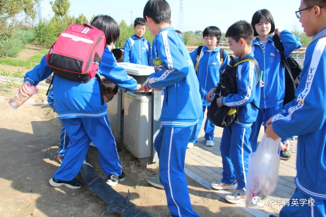 同学们!走起!邯郸市永年区育英学校开展励志远足