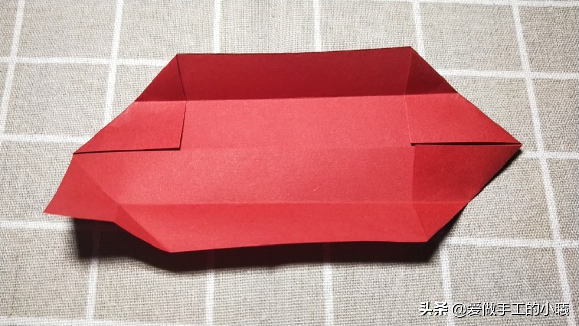 漂亮的双爱心书签，简单又别致，一张纸就完成