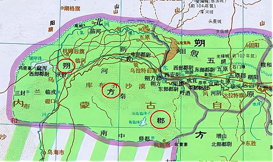 而河套地區作為隔絕匈奴和漢朝的防守重地,同時兼具陰山山脈和黃河