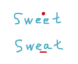 音联速记单词19：速记sweet和sweat
