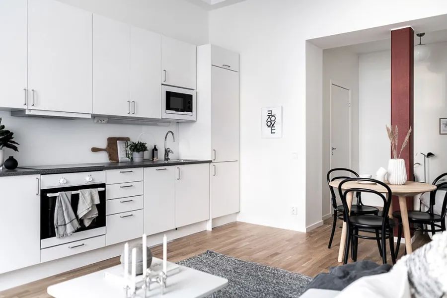 30㎡不到的小户型，老外设计也是可圈可点！收纳、家居功能太好