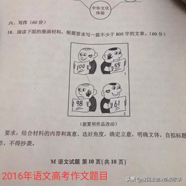 高考结束了，精心整理10年河南卷高考作文题，供大家参考