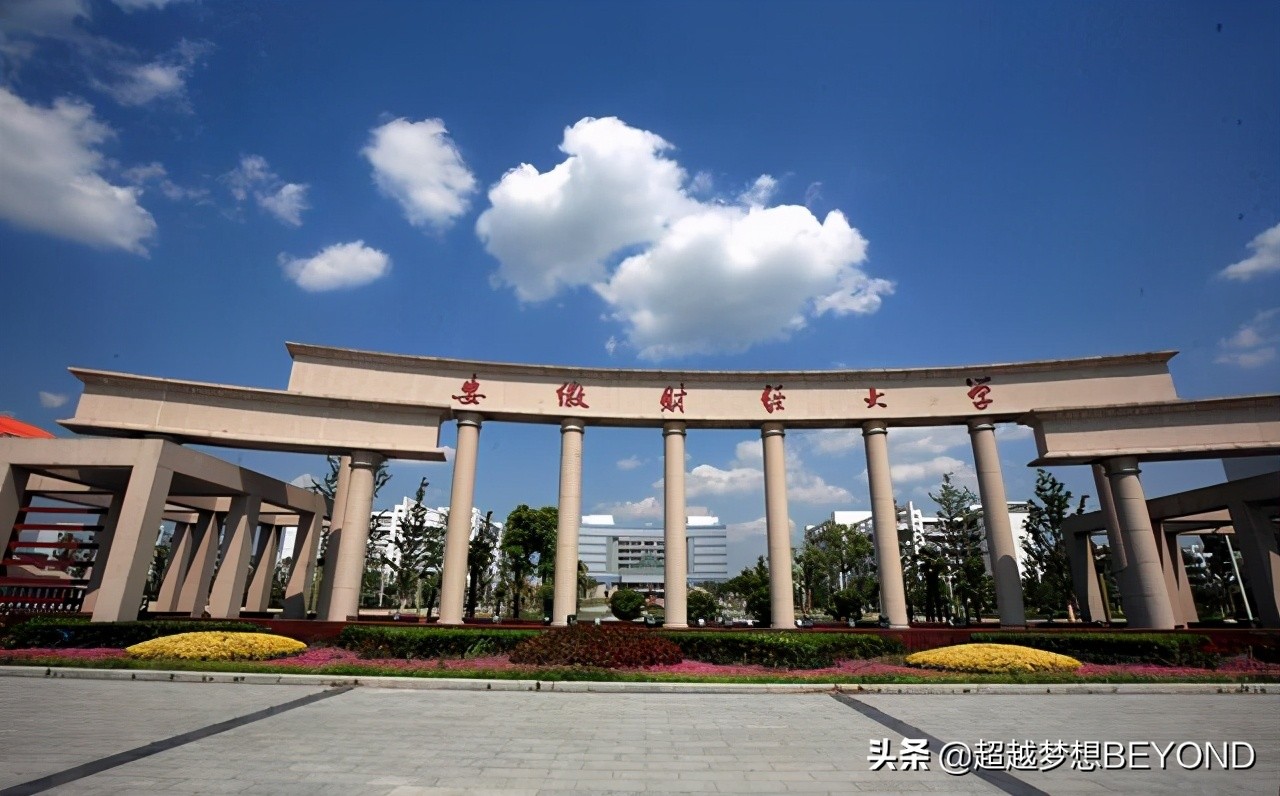 安徽财经大学2020年安徽省本科各专业录取分数统计