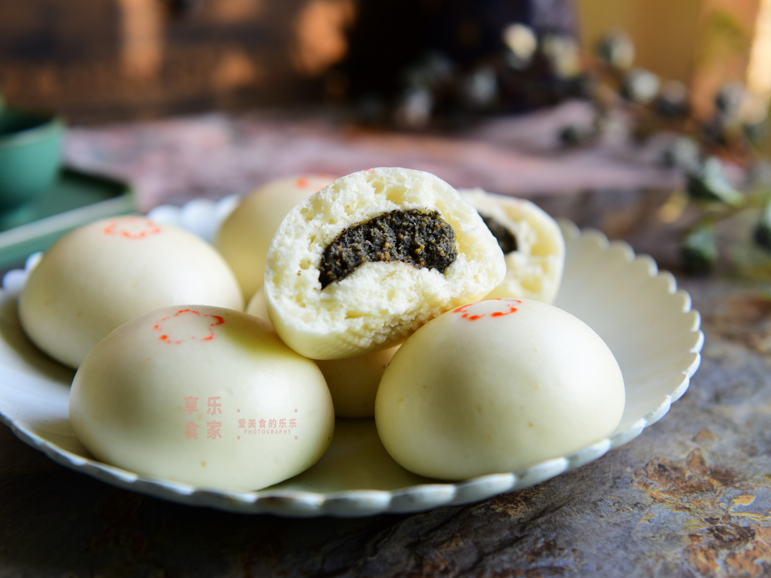 香甜的花生芝麻包,让复课的孩子吃好饭读好书,提高身体免疫力