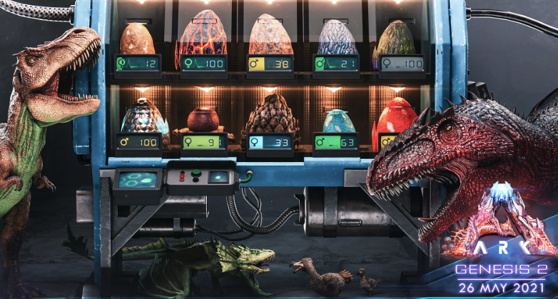 闪闪发光的舌头闪闪发光，《方舟：创世第2期》的ノ琳很恶心