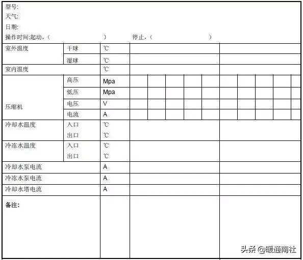 水冷螺桿機組安裝調試維護參考手冊