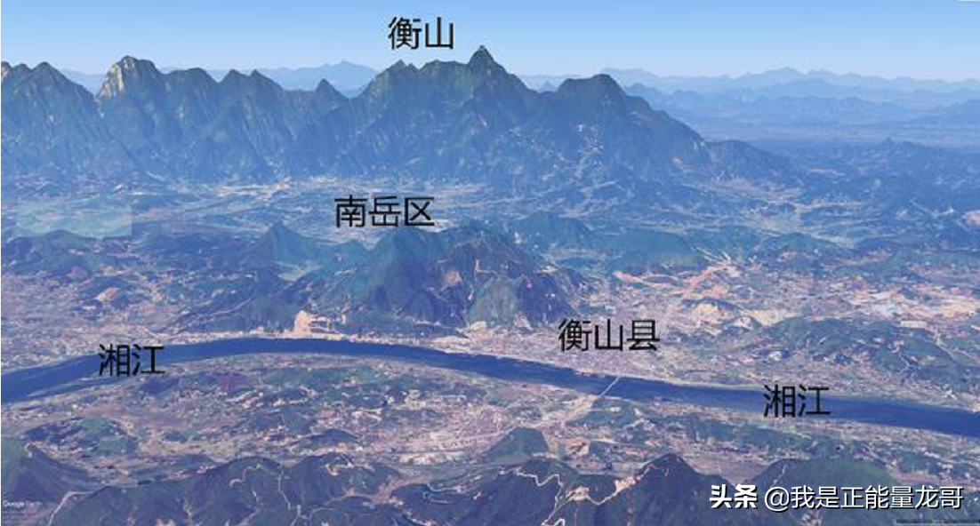 五岳的地理位置图图片