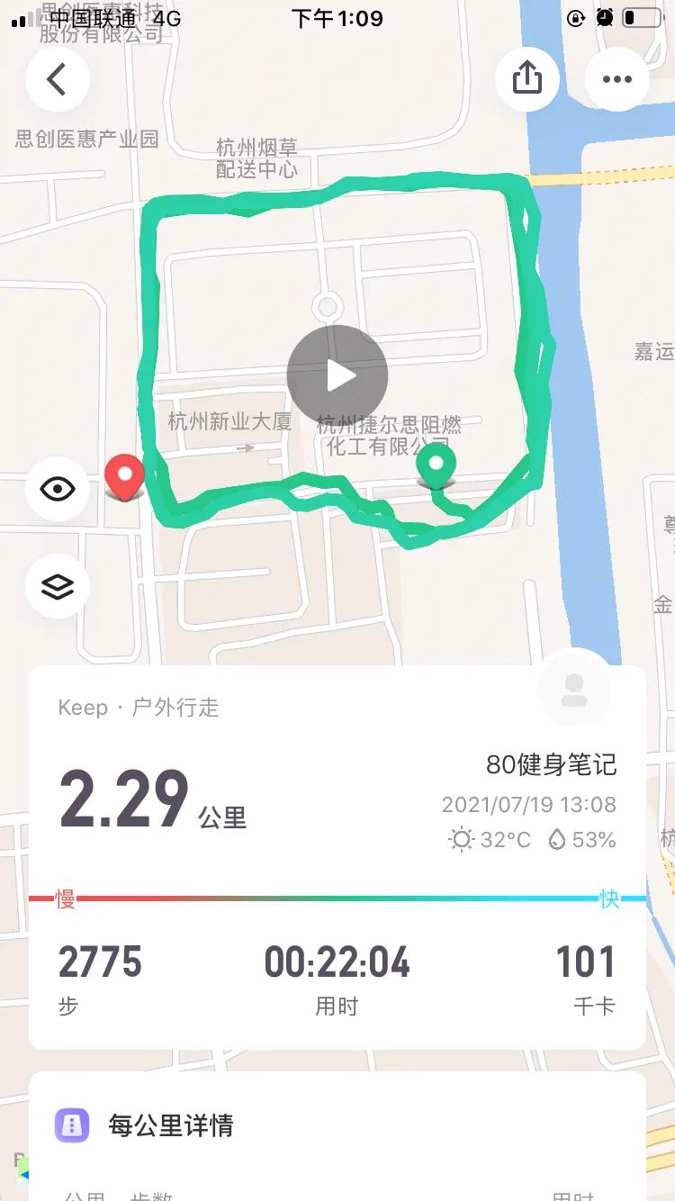 夏日的午后，散步是一种考验