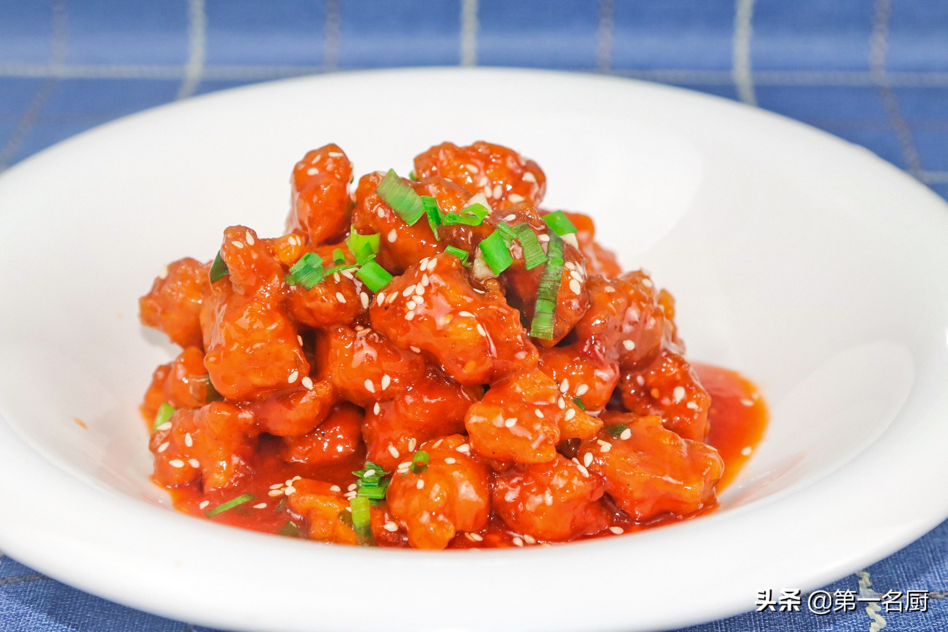 大厨教你做樱桃肉,步骤清晰详细,酸甜可口,大人小孩儿都爱吃