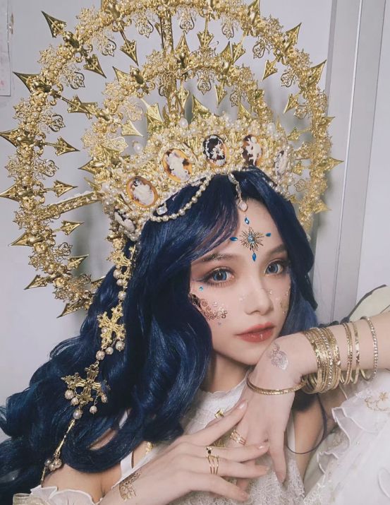 LO娘第一人谢安然CP25新照流出，印度舞姬勾人魂魄，美得不像话