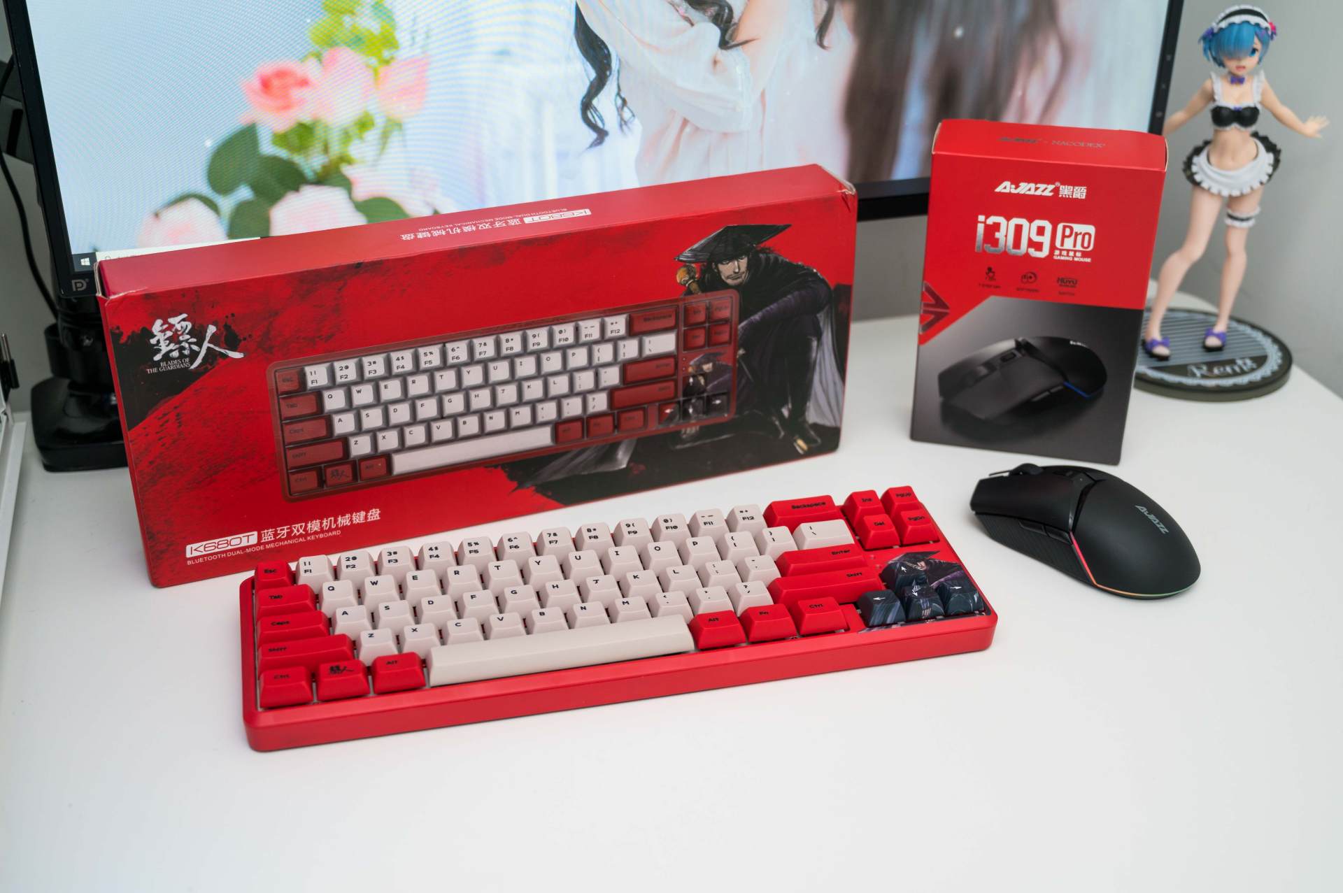 客制化68键配列的颜值巅峰，黑爵镖人机械键盘上手体验