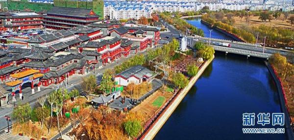 航拍杨柳青：京杭大运河岸边的千年古镇