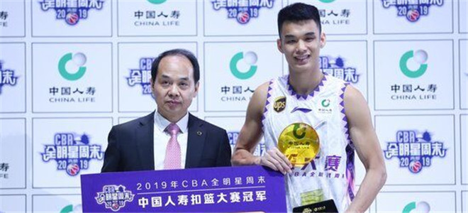 CBA全明星扣篮大赛(两连冠！张健豪卫冕2019CBA全明星扣篮大赛冠军)