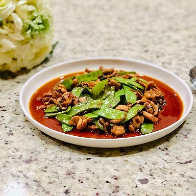 荷蘭豆炒肉,荷蘭豆炒肉的做法