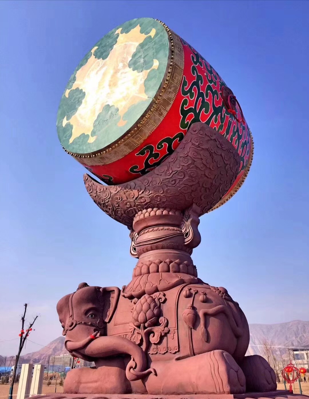 "钟鼓齐鸣"小年夜河湟处处皆风情