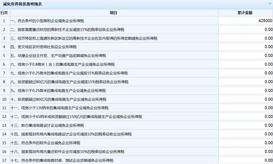 小型微利企业备案表,
