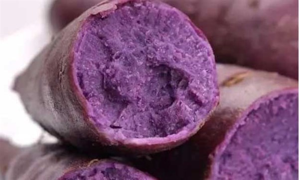 紫色的薯类图片