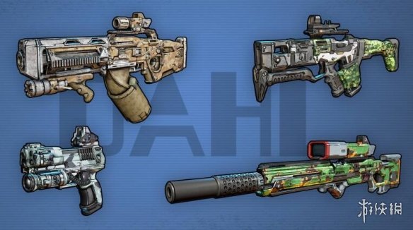 造型酷炫 玩法各异！《无主之地3》全武器介绍！