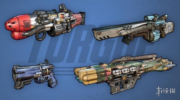 造型酷炫 玩法各异！《无主之地3》全武器介绍！