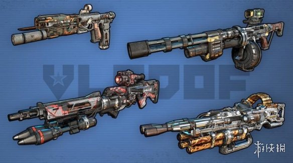 造型酷炫 玩法各异！《无主之地3》全武器介绍！