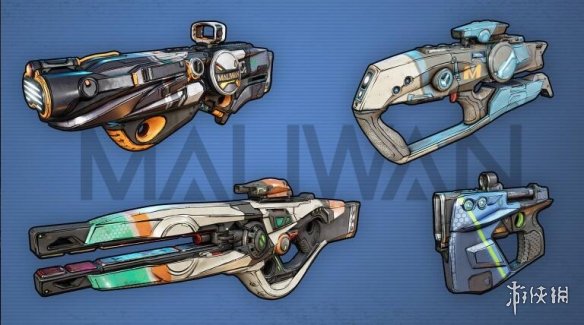 造型酷炫 玩法各异！《无主之地3》全武器介绍！