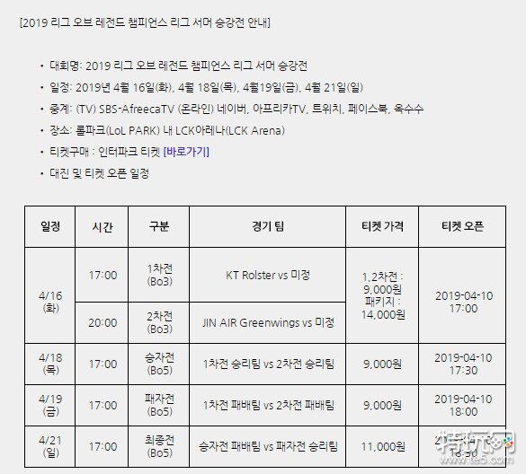 韩国男篮季后赛赛制(LCK升降级赛程正式公布 KT能否保级成功？)