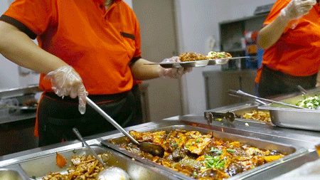 一年学费8W+的大学，吃什么？