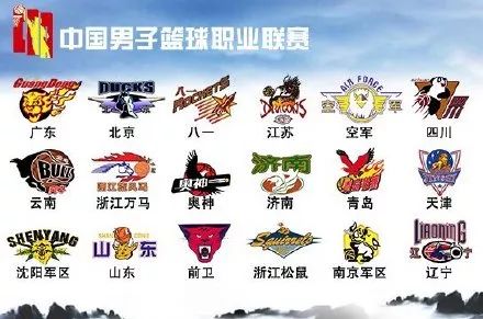 为什么cba队标都是动物(说CBA球队新logo好看的，你肯定是没看过24年前甲A元年的)