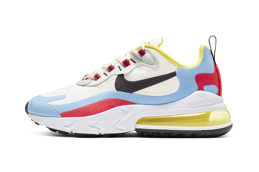 nikeairmax270(复古鞋也有绝佳脚感！Nike Air Max 270 React 正式发布)