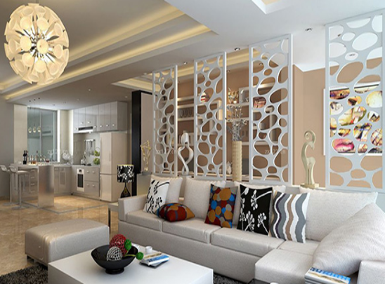 客厅屏风隔断有何风水讲究?客厅屏风隔断风水