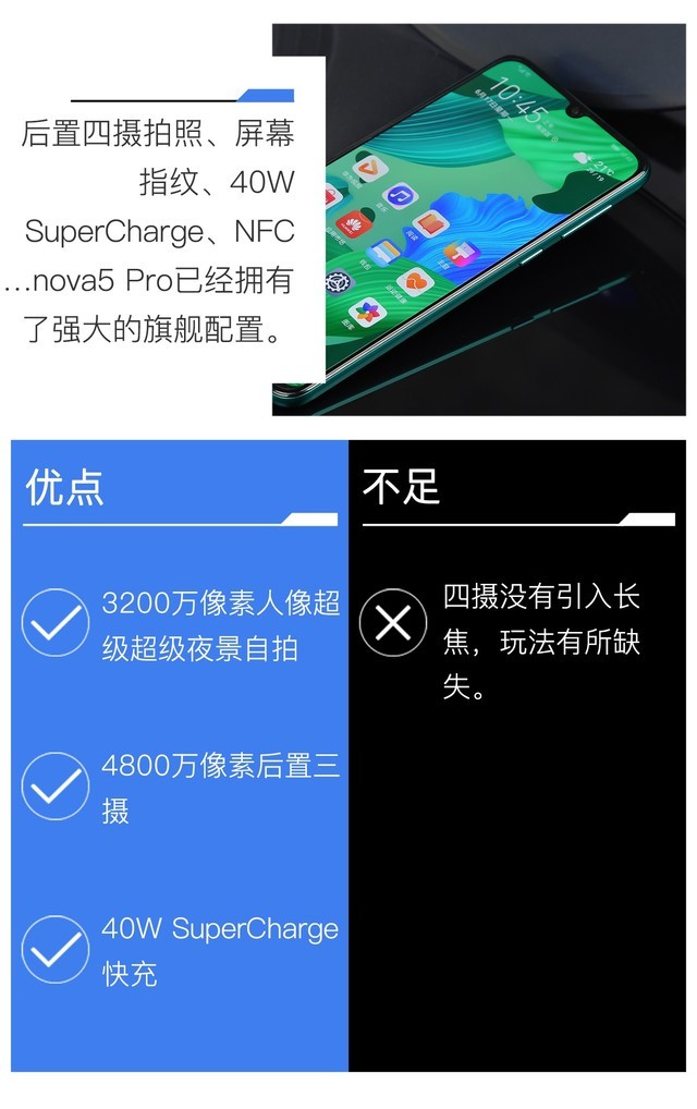 华为nova5pro参数（华为nova5 Pro评测）