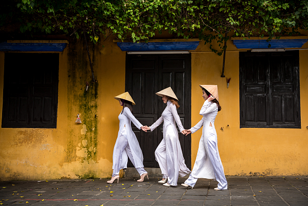 繁星|越南,奥黛之美