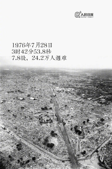 唐山大地震43年