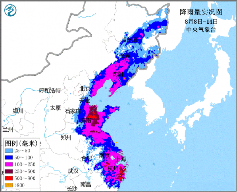 2019年超强台风利奇马的一生：两次登陆我国 两次入海