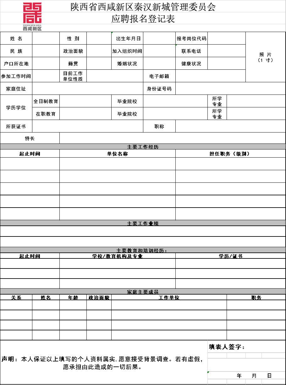 咸阳秦汉新城招聘（西咸新区秦汉新城公开招聘工作人员）