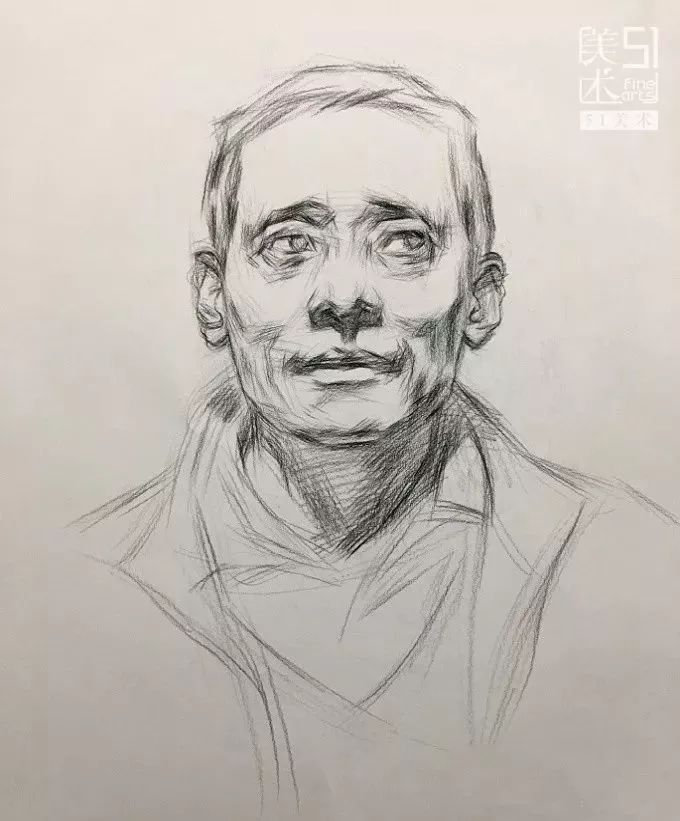 想画好素描头像，先学会这三个方法（附步骤图）