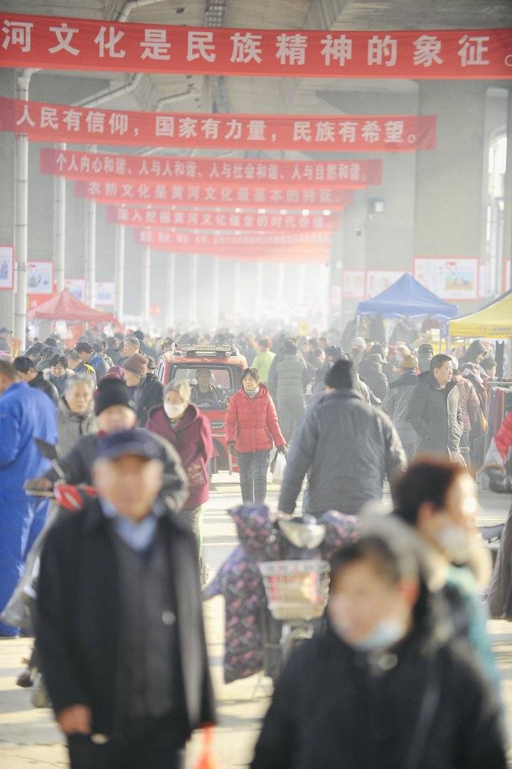 这就是山东丨济南泺口民俗大集开集咯！来这里感受一下年味儿吧