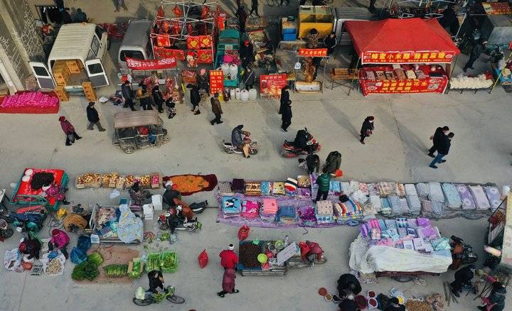 这就是山东丨济南泺口民俗大集开集咯！来这里感受一下年味儿吧