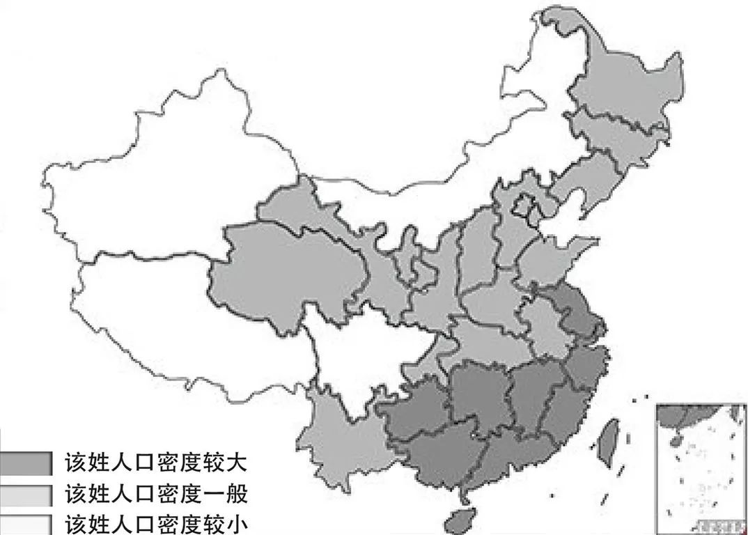 陈姓全国分布图图片