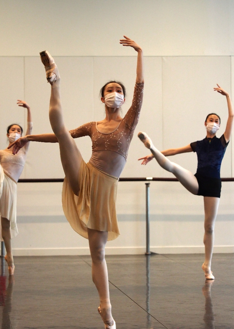 戴口罩跳芭蕾，火了！上海芭蕾舞团网上直播“公益公开课”