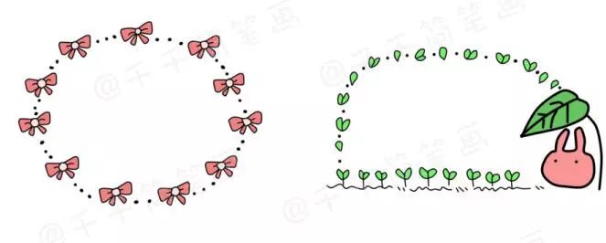 花边边框简单漂亮图片简笔画(100种手抄报花边边框) - 赤虎壹号