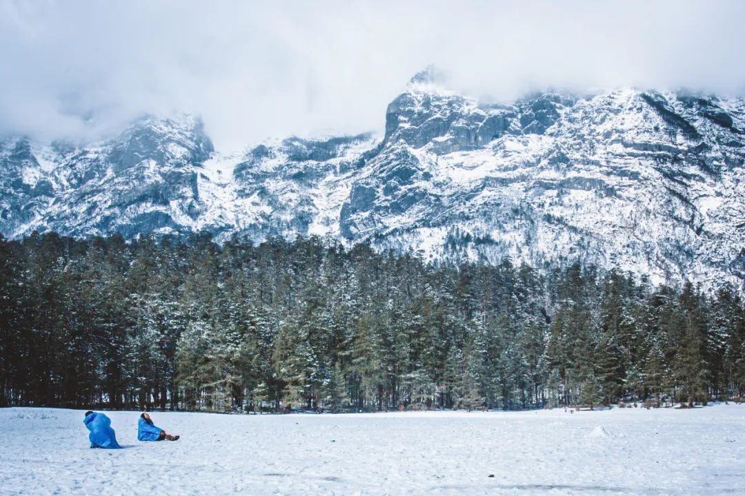 待山河无恙，人间皆安，我在玉龙雪山，等你