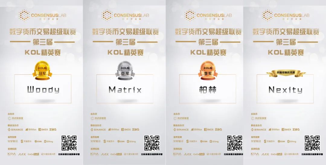 共识实验室“数字货币交易超级联赛（第三届）KOL精英赛”颁奖典礼