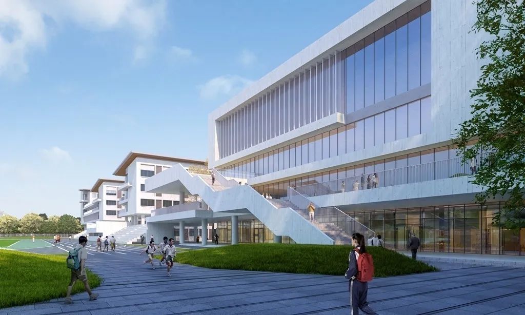 图宿舍效果图运动场透视图给大家附上吴县中学景山校区招生的联系方式