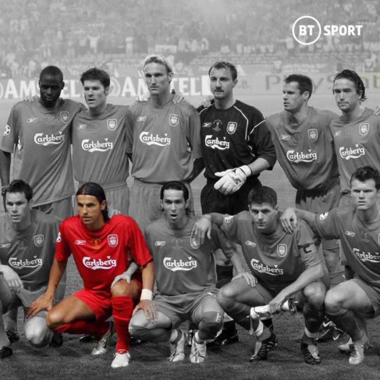 巴罗什退役后，利物浦2005年欧冠夺冠阵将全部挂靴