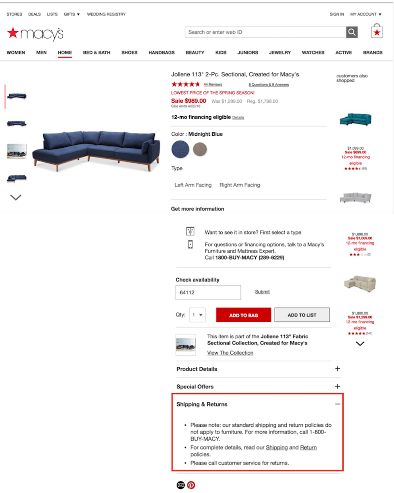 在电商网站上，税款、服务费和运费如何显示